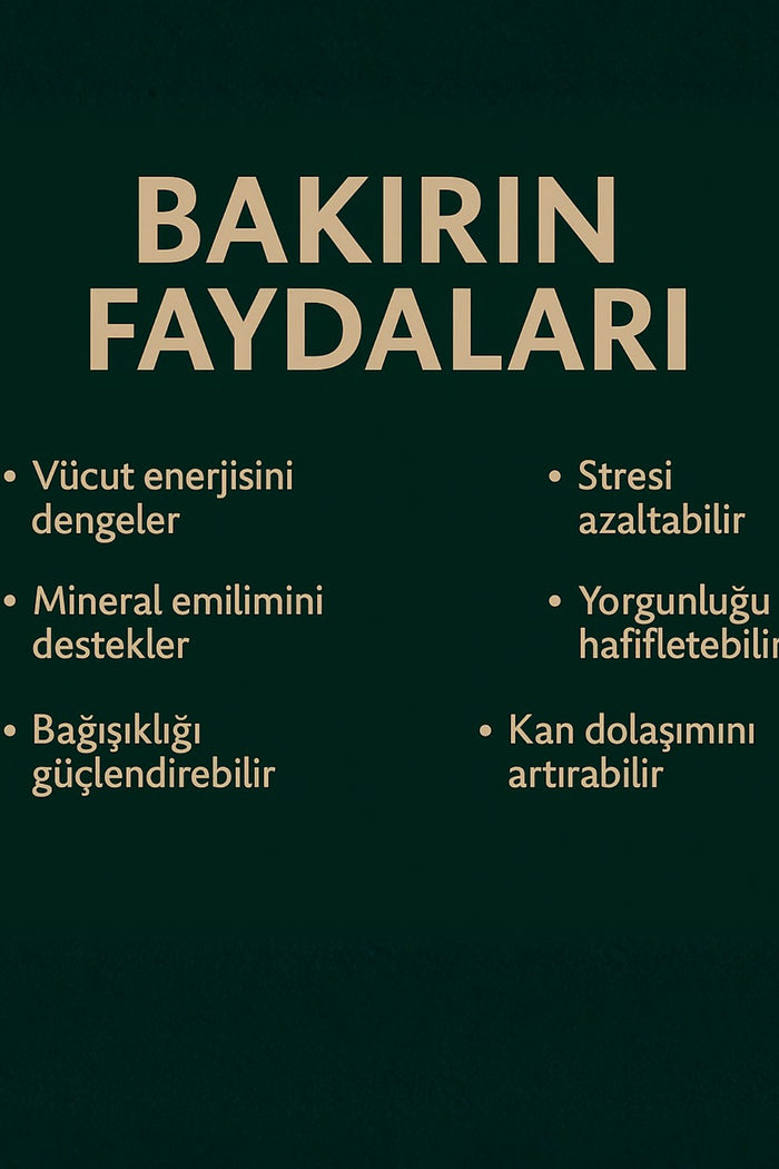 Sabah bakır bileklik takma alışkanlığı