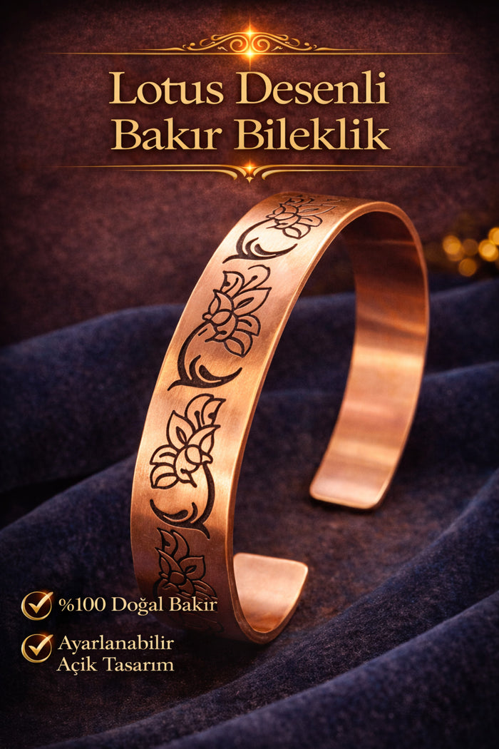 Günlük bakır bileklik kullanımı
