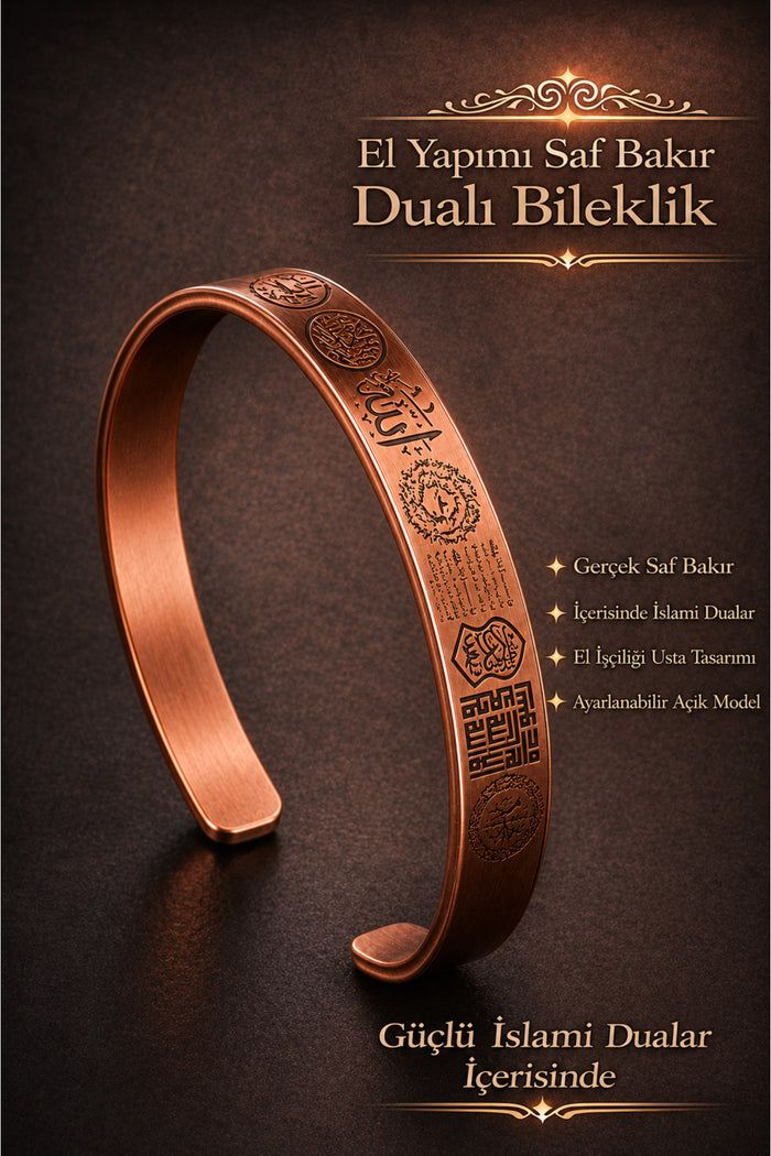 Günlük bakır bileklik kullanımı
