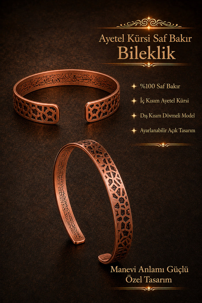 Günlük bakır bileklik kullanımı