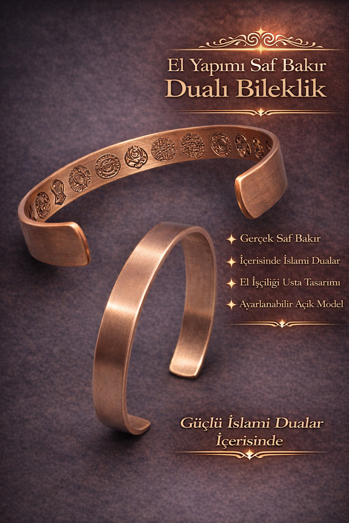 Günlük bakır bileklik kullanımı