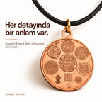 Cevşenü'l-Ekber & Mühr-ü Muazzam Bakır Kolye