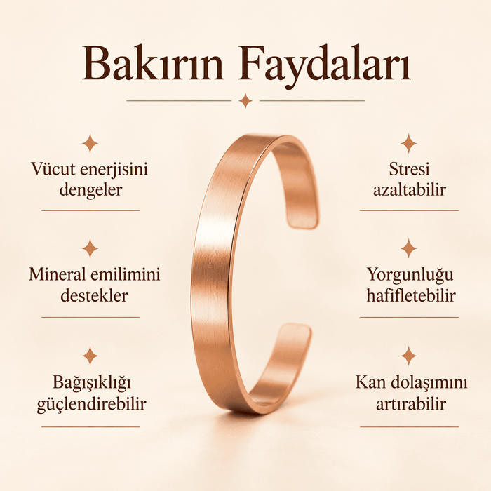Sabah bakır bileklik takma alışkanlığı