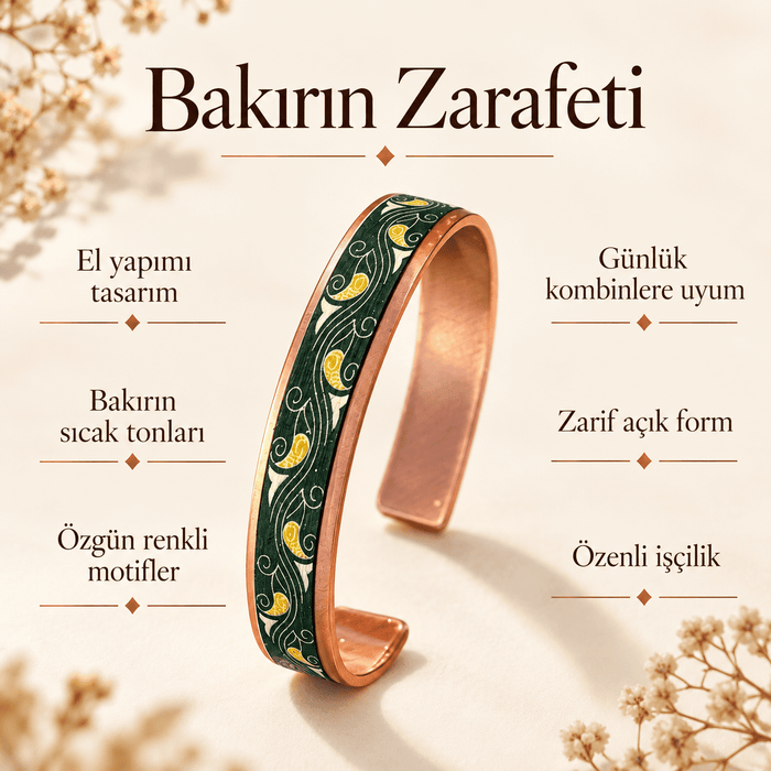 Sabah bakır bileklik takma alışkanlığı