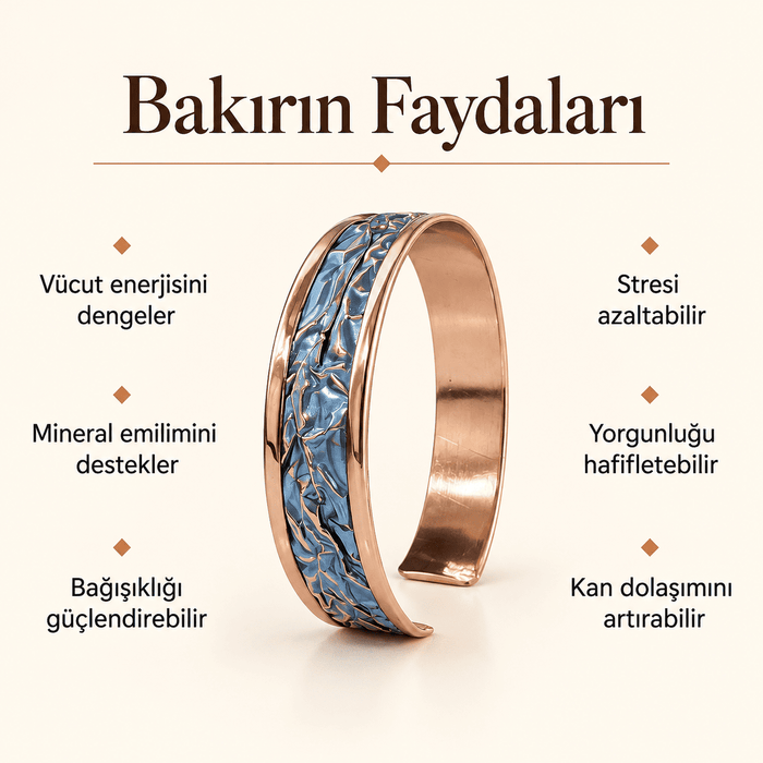 Sabah bakır bileklik takma alışkanlığı