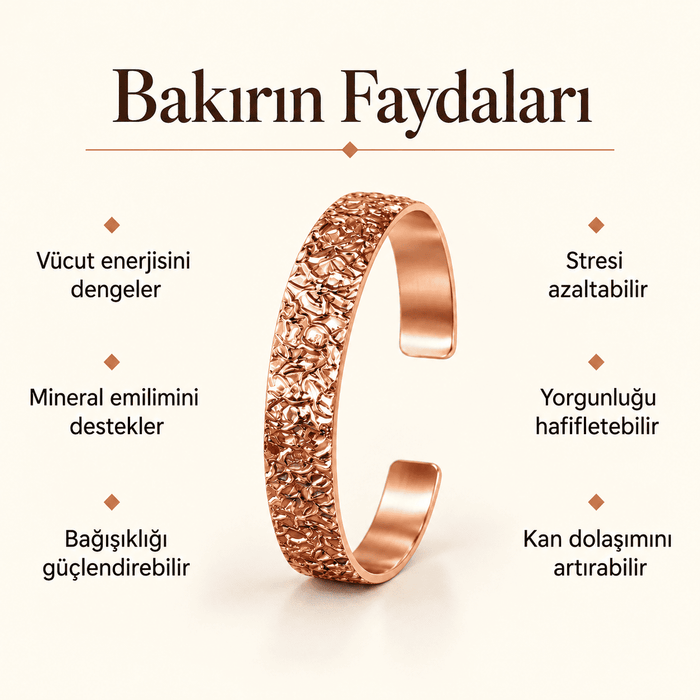 Sabah bakır bileklik takma alışkanlığı