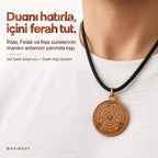 İhlas Felak Nas Süresi Saf Bakır Kolye