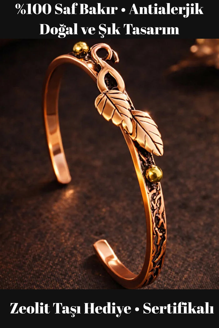 Günlük bakır bileklik kullanımı