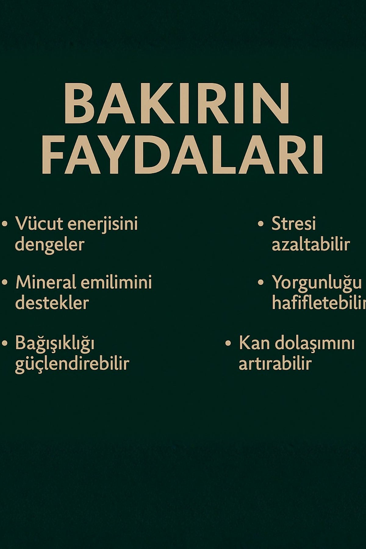 Dokulu Yüzeyli El Yapımı Bakır Kadın Bileklik